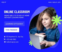 Education Online Classroom showcase technology