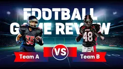 YouTube Thumbnail Football Game review