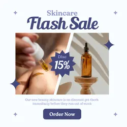 Flash Sale Skincare Blue Aqua Smooth