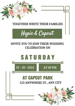 Personal Occasions - Wedding Invitation