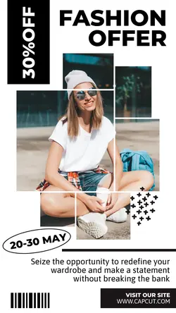 Fashion Offer Template Instagram Story