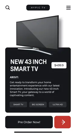 New Smart TV Promotion Instagram Story