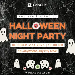 Halloween Party Instagram Post