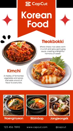 5 Multi-Product Image Food Product Display