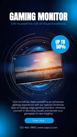 Electronic Monitor Sale Instagram Story