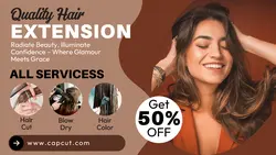 Hair Servicess Twitter Post Brown