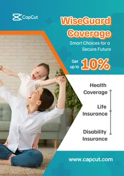 Financial & Insurance Assurance For Family Business Promotion Flyer