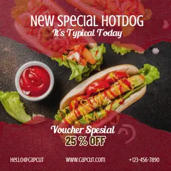 New Hotdog Instagram Post