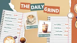 Coffee Shop Special Menu Twitter Post
