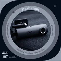 Instagram Post Electronics Dash Cam Promotion