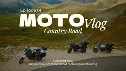 YouTube Thumbnail Vlog Motovlog Touring