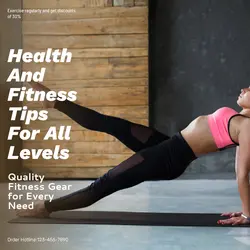 Workout & Fitness Social Cards