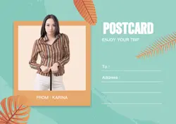 Non-marketing Postcard Travel