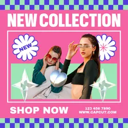 Y2K Fashion New Collection Instagram Post