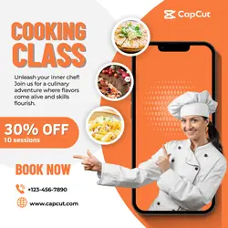 Instagram Post - Cooking Class