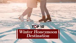 Youtube Thumbnail Learning - Top Winter Honeymoon Destination