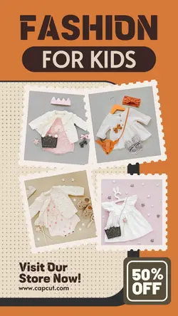 Fashion For Kids Product Display