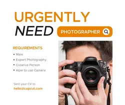 We Are Hiring Facebook Post