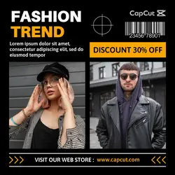 Fashion Trend Product Display Instagram Post