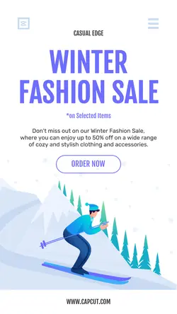 Fashion Industry Winter Fashion Sale