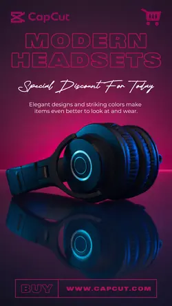 Modern Headsets Promotion Page