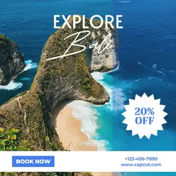 Explore Bali Travel Agency Instagram Post