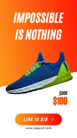 Fashion Industry Shoe Instagram Story