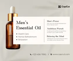 Beauty Essential Oil Brand Collection Minimalistic