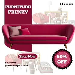 Furniture Frenzy Sale Instagram Post
