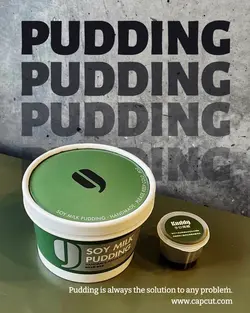 Pudding Product Display