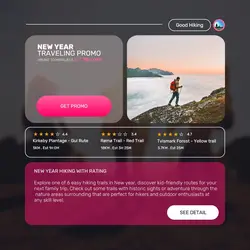 NEW YEAR HIKING PROMO