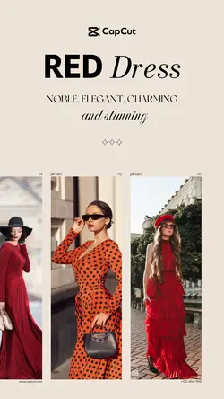 Apparel Dress Marketing Elegance