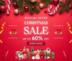 Special offer christmas sale facebook post