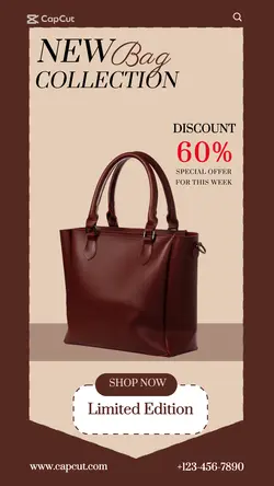 DISCOUNT NEW BAG COLLECTION INSTAGRAM STORY 