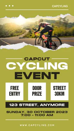 Cycling Event Instagram Story