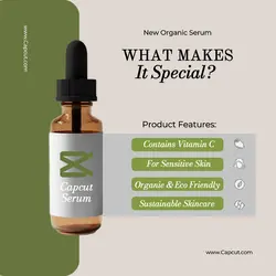 Serum Promotion Instagram Post