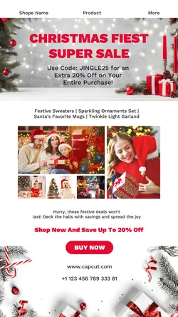 Christmas Decoration Promo Instagram Story