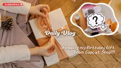 Youtube Thumbnail Vlog - Daily Vlog Unboxing Gift