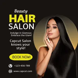 Hair Salon Promotion IG post
