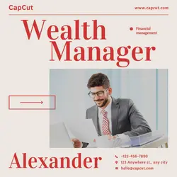 Financial wealth manager publicize  business 
