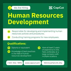 Business Hiring Human Resources Instagram Post
