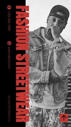 Fashion Streetwear Instagram Story