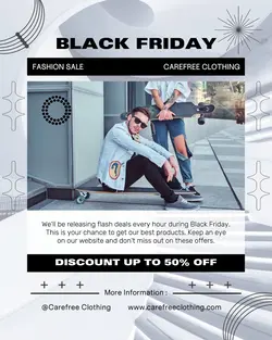 Black Friday Promotion Instagram Portrait