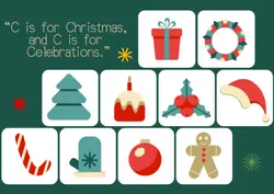 Non-Marketing Personal Cards Christmas Celebration