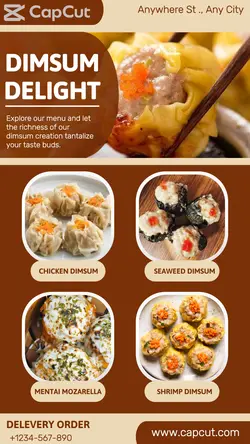 food dimsum delight instagram story