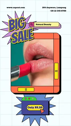 Beauty Cosmetic Promotion Tiktok