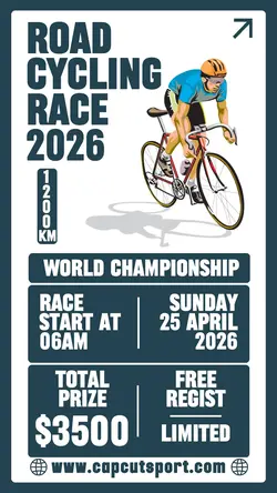 Sport Road Cycling Race Instagram Story