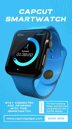 Electronic Smartwatch Product Display Insta Story