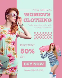 Fashion Promotion Instagram Portrait