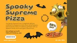 Halloween Sale Twitter Post